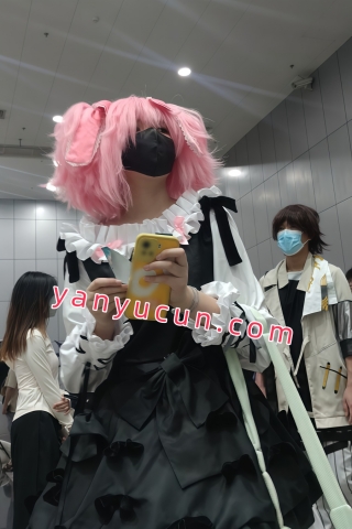 JQY-149魔法少女小圆鹿目圆联动洋裙白内