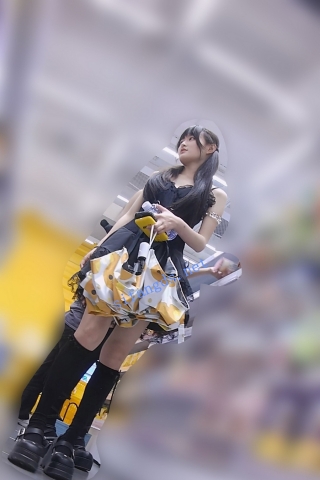 『D·D』-184-哥特式黑裙小姐姐，淡紫窄内